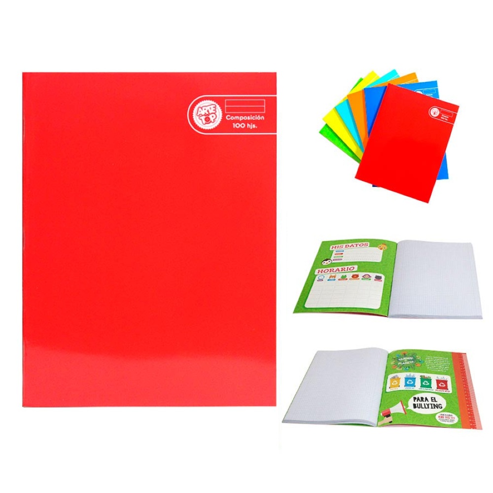 Foto Cuaderno College 100 hojas Composición Lineal