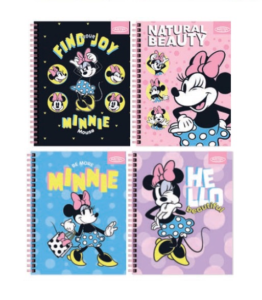 Foto Cuaderno universitario 100 hojas 7mm Minnie Fashion Disney