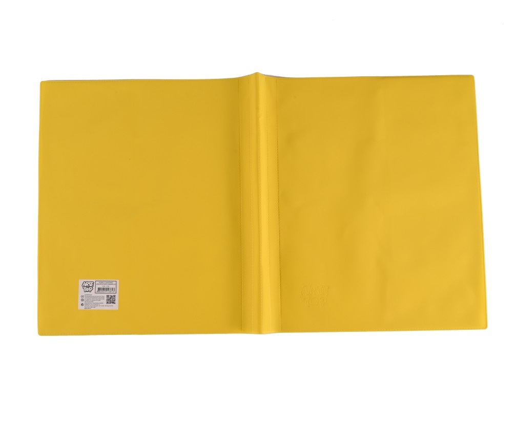 Foto Forro cuaderno universitario PVC Amarillo