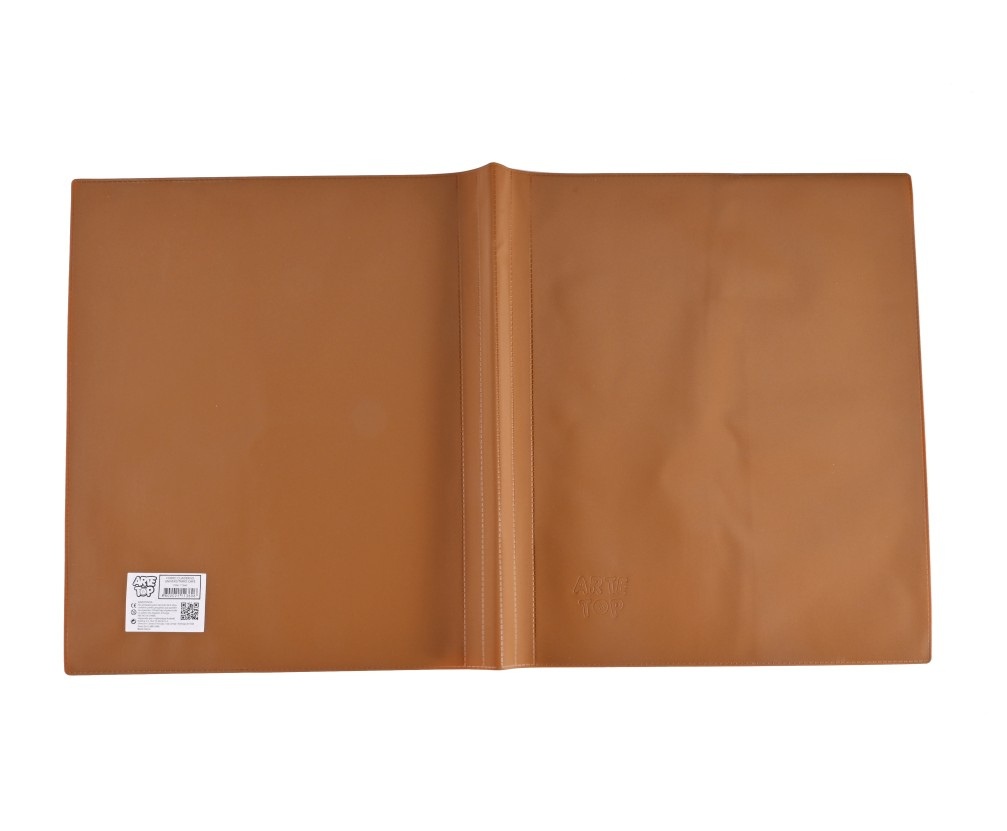 Foto Forro cuaderno universitario PVC Café