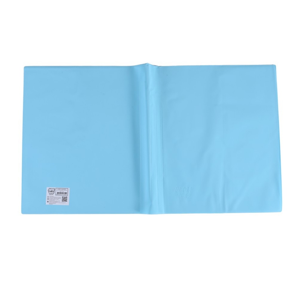 Foto Forro cuaderno universitario PVC Celeste