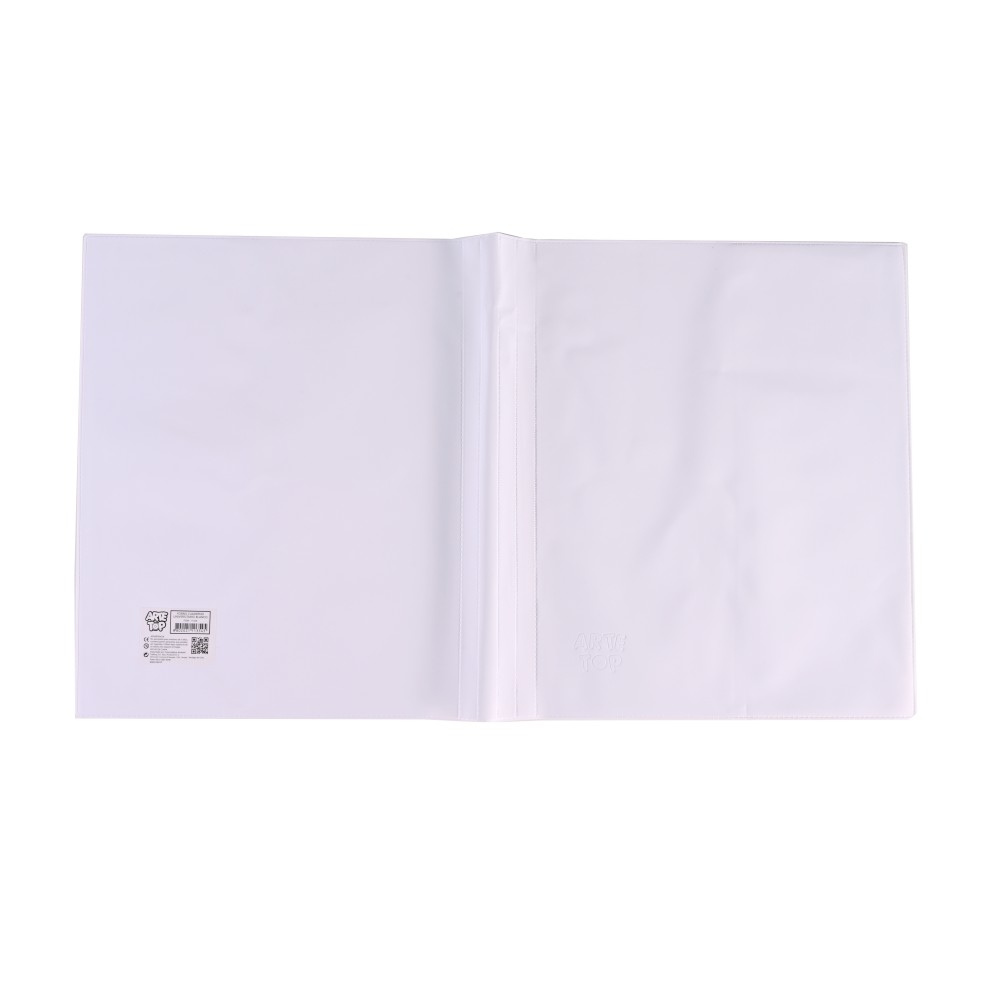 Foto Forro cuaderno universitario PVC Blanco