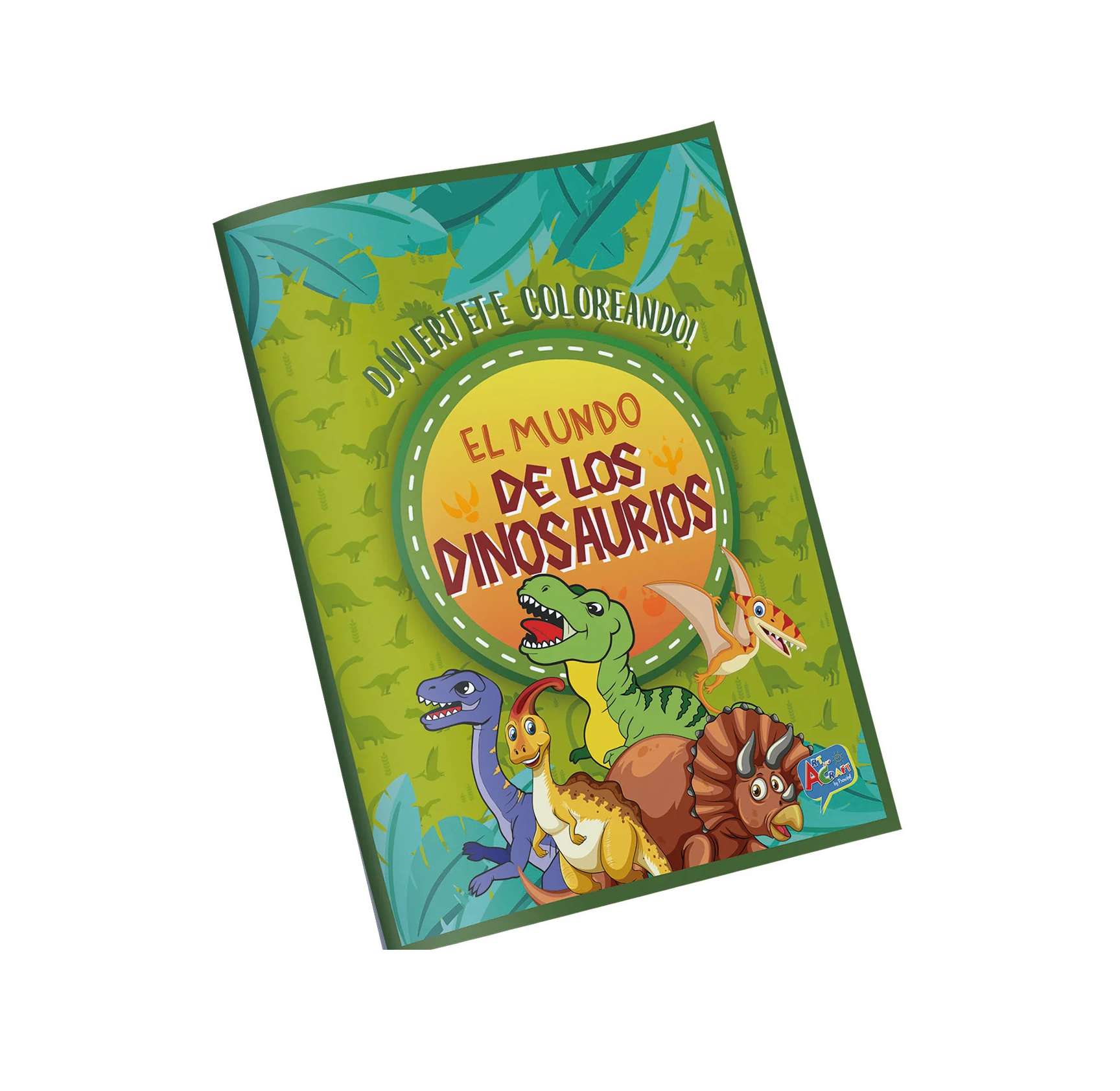 Foto Libro para colorear infantil Dinosaurios 64 páginas
