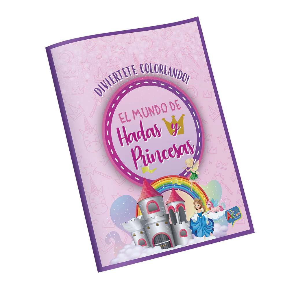 Foto Libro para colorear infantil Princesas 64 páginas