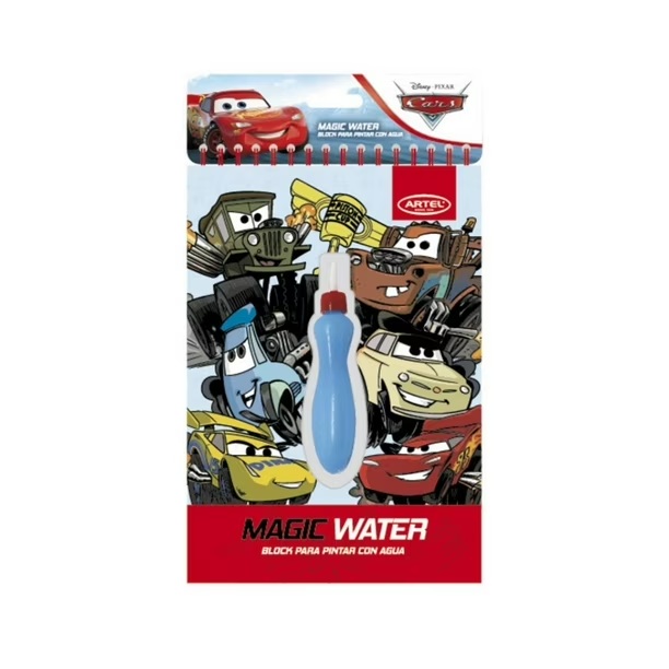 Foto Libro para pintar de agua Cars