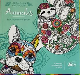 Foto Libro para colorear diseño animales