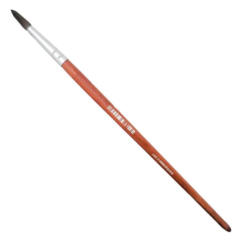 Foto Pincel pelo de camello mango madera número 5