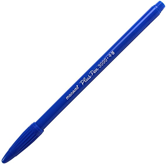 Foto Lápiz punta fina 0.3mm Azul Plus Pen 3000