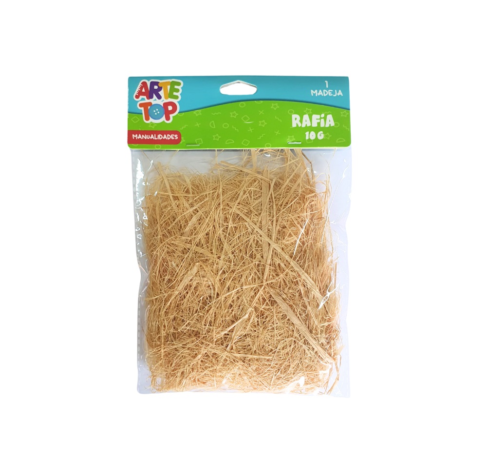 Foto Bolsa rafia color natural 10gr